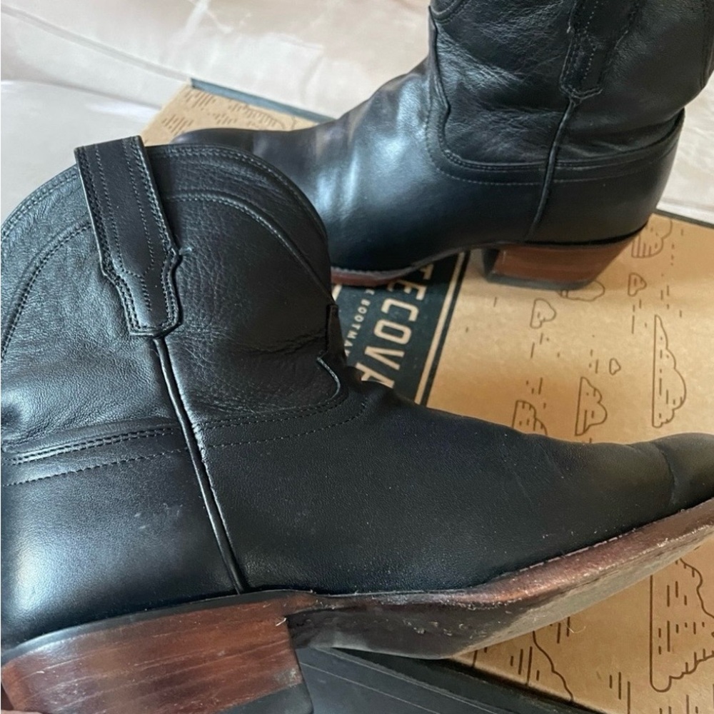 Tecovas Midnight Black Western Boots